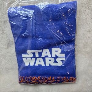 NY Islanders Star Wars Scarf New Blue‎ Orange 2019 Promo BB8 Knit NHL Hockey